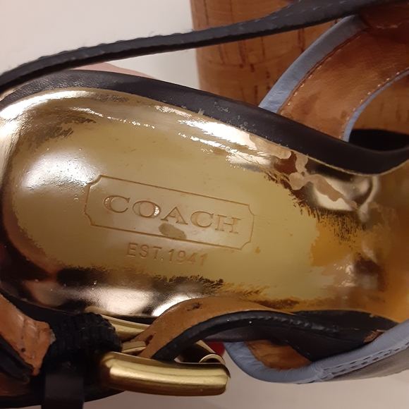 Coach platform wedges - Picture 7 of 8